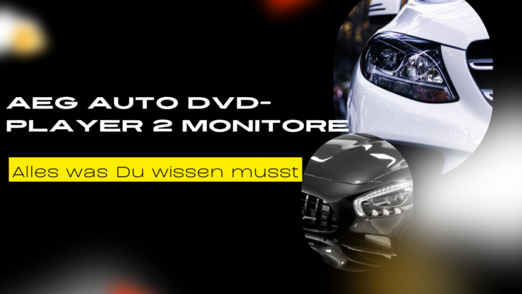 AEG Auto DVD-Player 2 Monitore